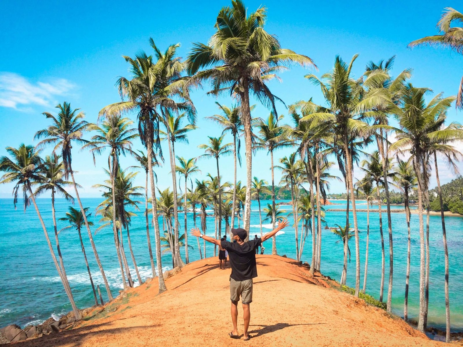 Mirissa beach, a popular destination on many Sri Lanka tour itineraries